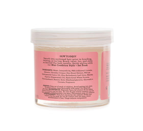 Styled braids maintained with Camille Rose gel illustrating long-lasting neatness