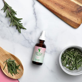 Camille Rose scalp application demo with massage for improved circulation benefit
