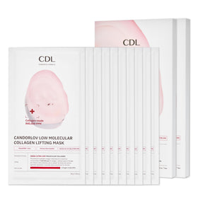 CANDORLOV front packaging showing 10 hydrogel sheets and product benefits clearly