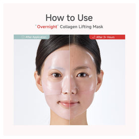 CANDORLOV mask paired with Collagen Boosting Glass Cream showing synergy benefits
