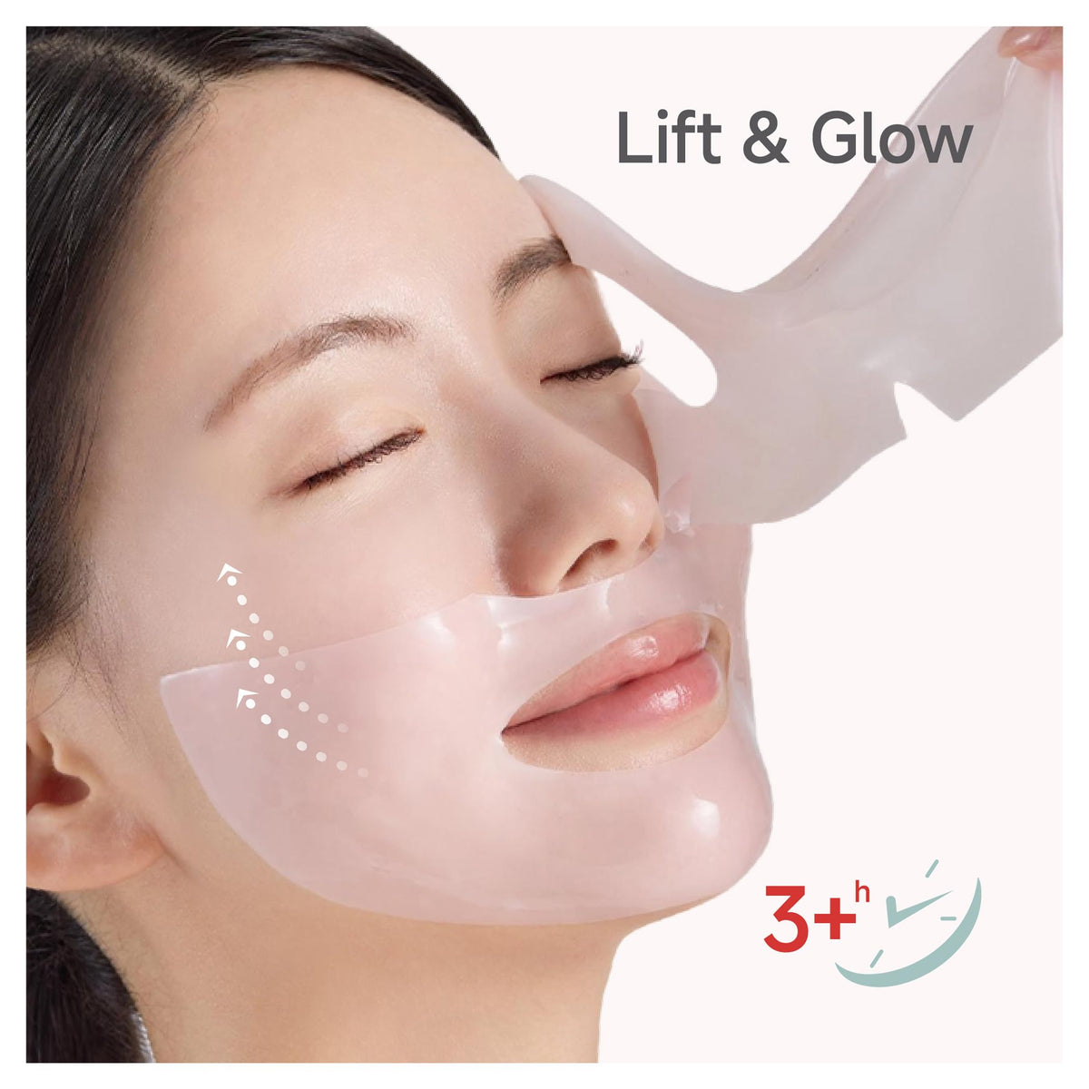CANDORLOV close-up hydrogel texture highlighting thin, adhesive sheet and absorption