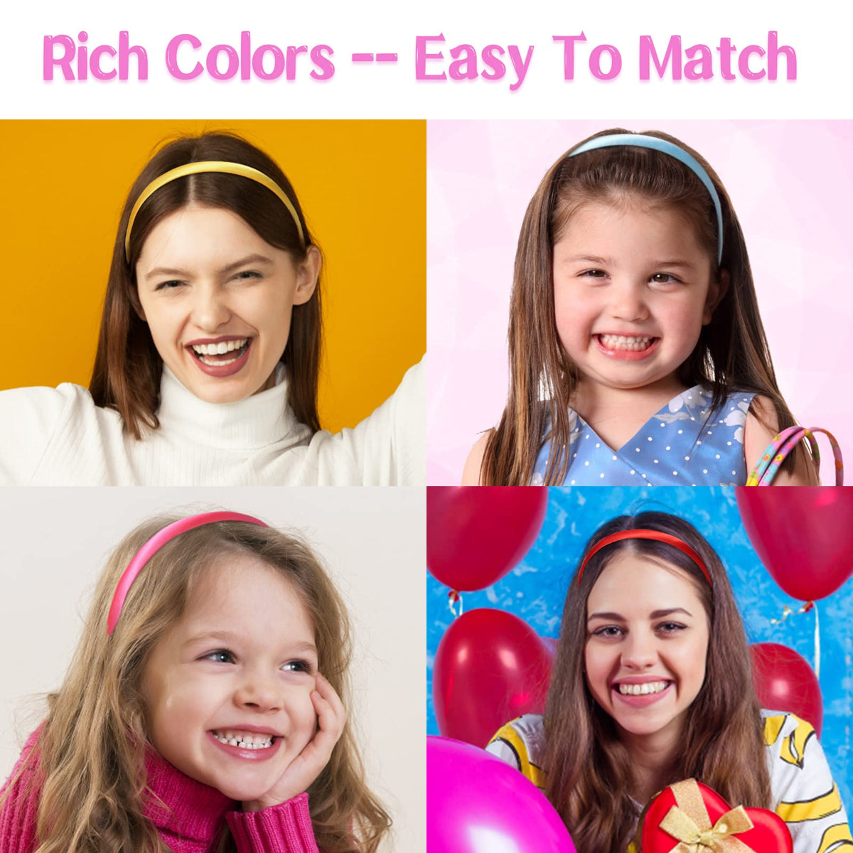 Candygirl flat lay displaying all 26 solid colors for quick outfit matching