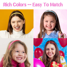 Candygirl flat lay displaying all 26 solid colors for quick outfit matching