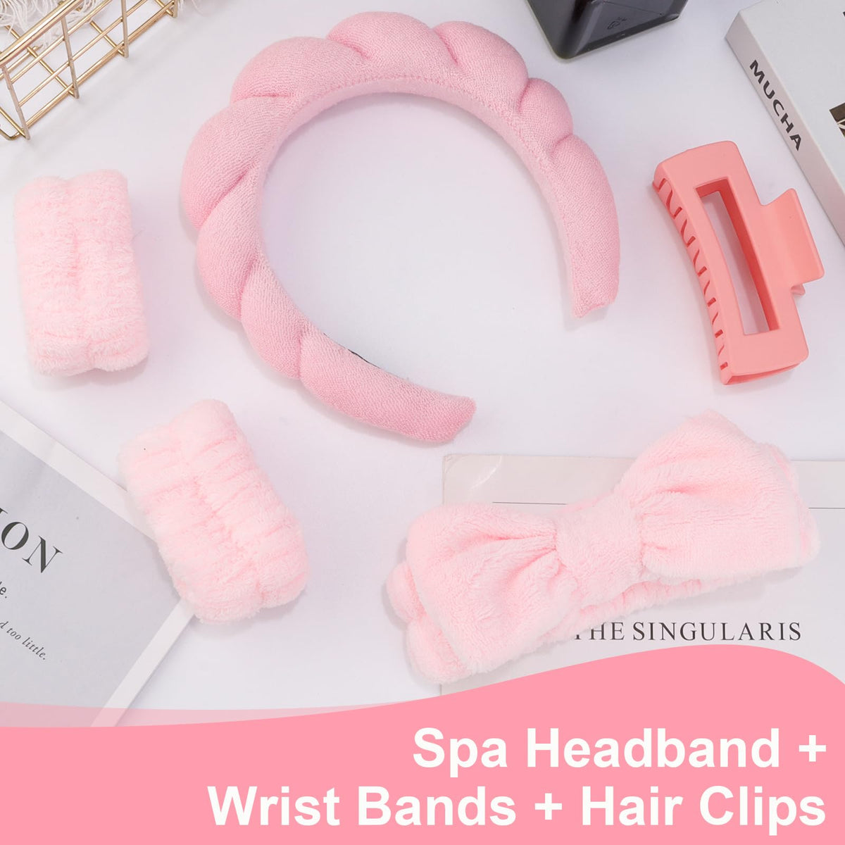 Canitor cloud terry headband detail highlighting absorbent sponge and terry-cloth comfort