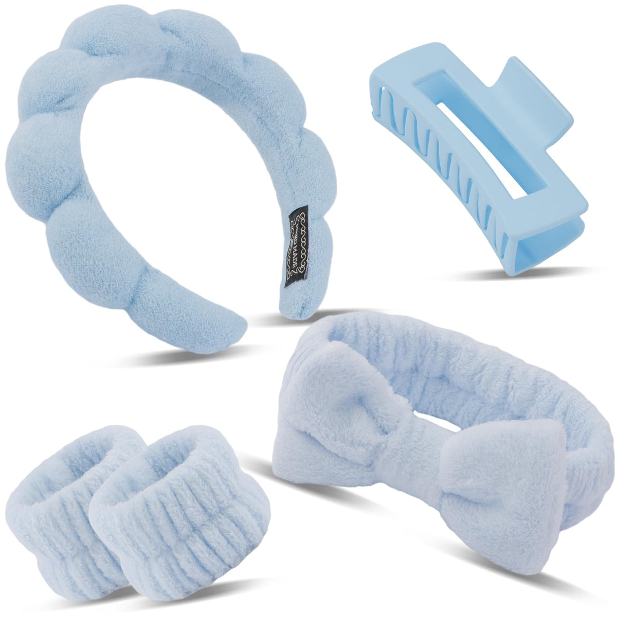 Canitor front packaging showing blue headband set, tidy storage benefit