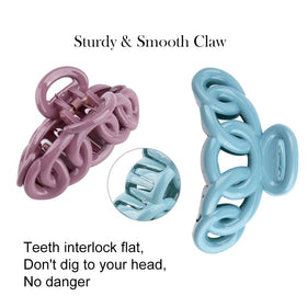 Canitor clip securing a half-bun hairstyle offering quick polished style