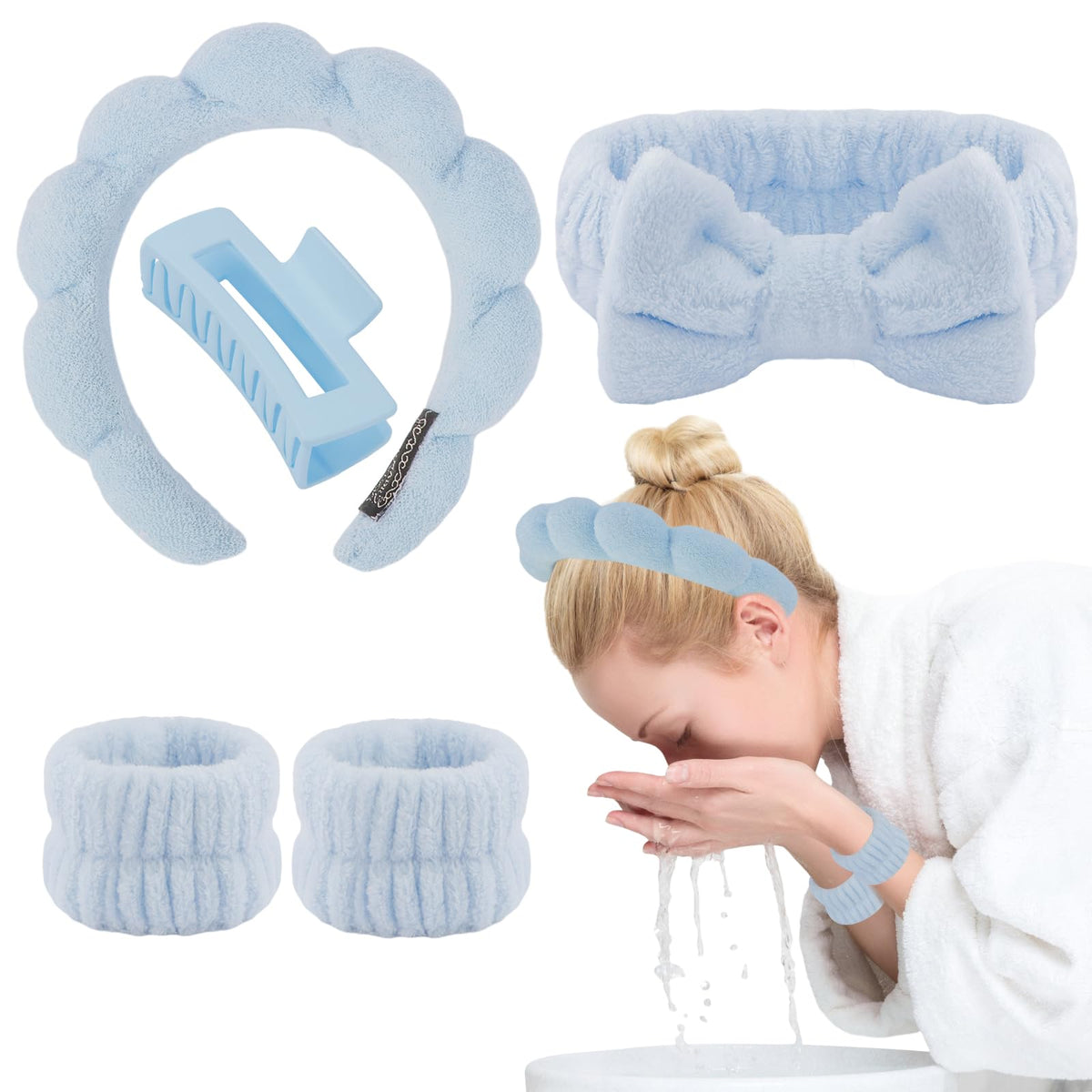 Canitor set styled on bathroom counter, stylish daily-accessory benefit