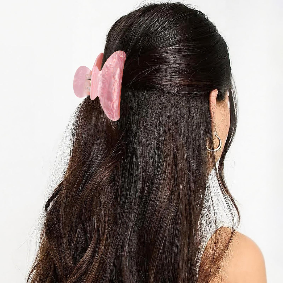 Canitor used as wedding hair accent adding subtle polished style