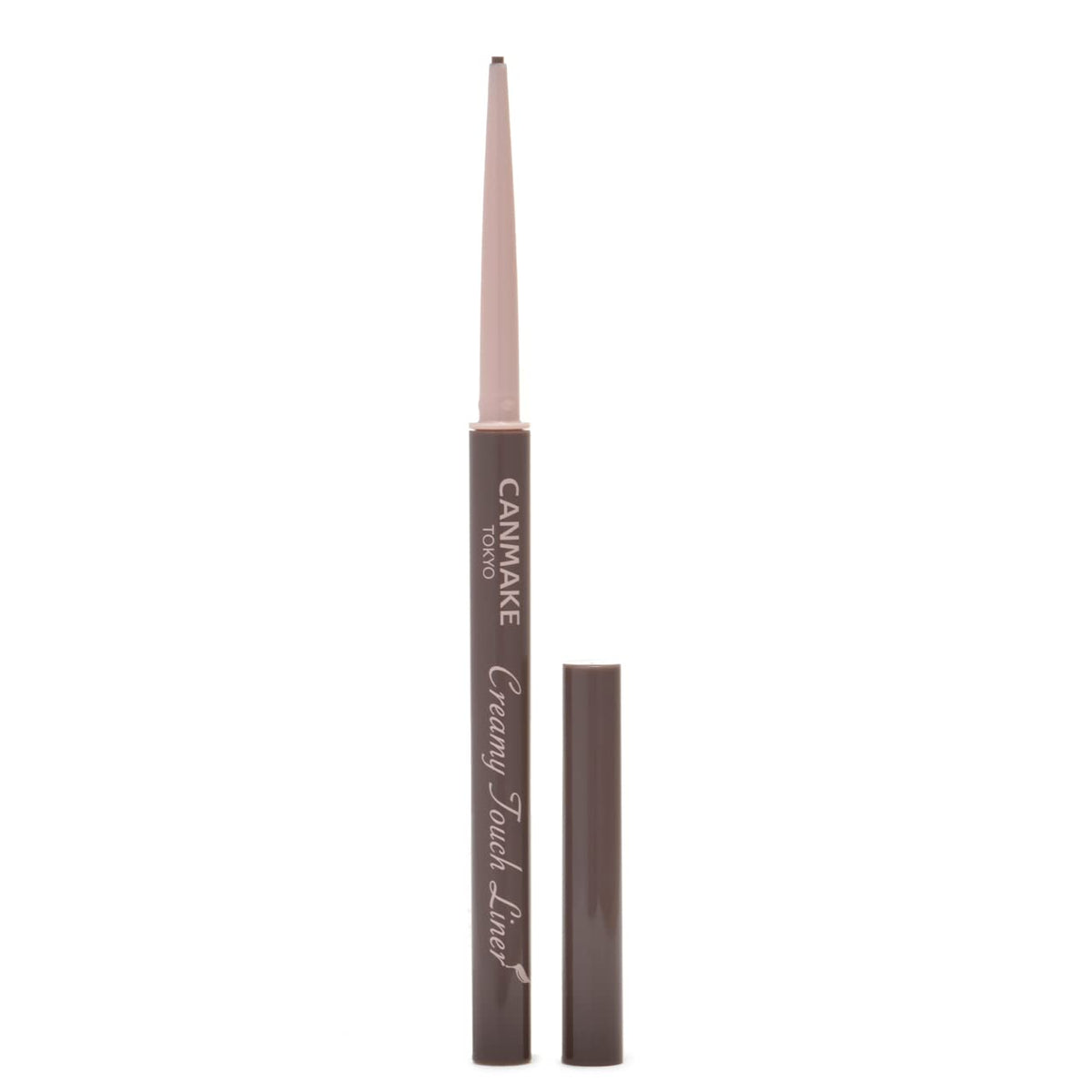 CANMAKE Creamy Touch Liner 1.5mm tip close-up highlighting ultra-fine precision