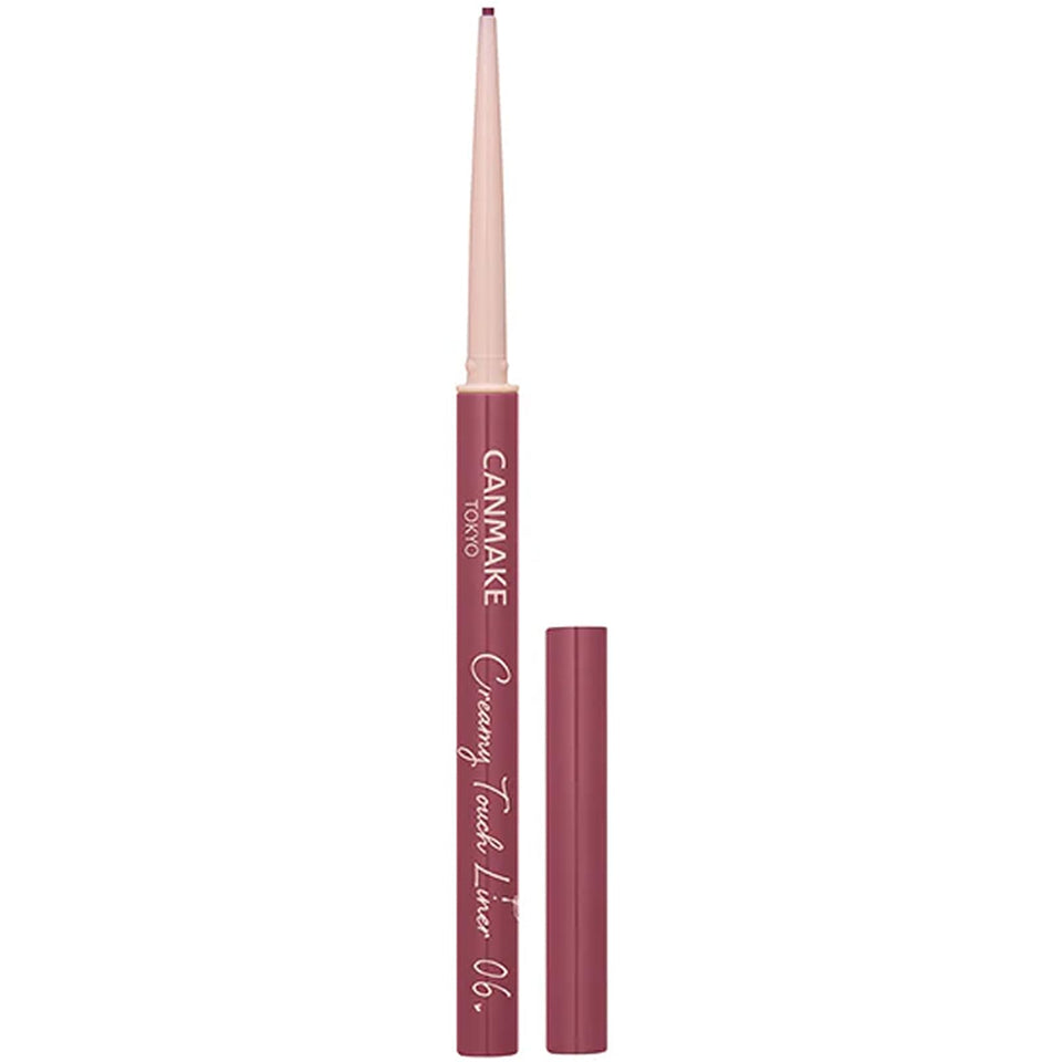 CANMAKE front view of slim cream eyeliner showing compact design and easy handling