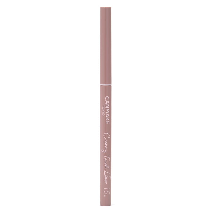 CANMAKE front packaging showing Cappuccino Pink and twist-up tube, clear product benefit