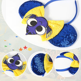 CANMIL headband next to ruler showing size and easy packing