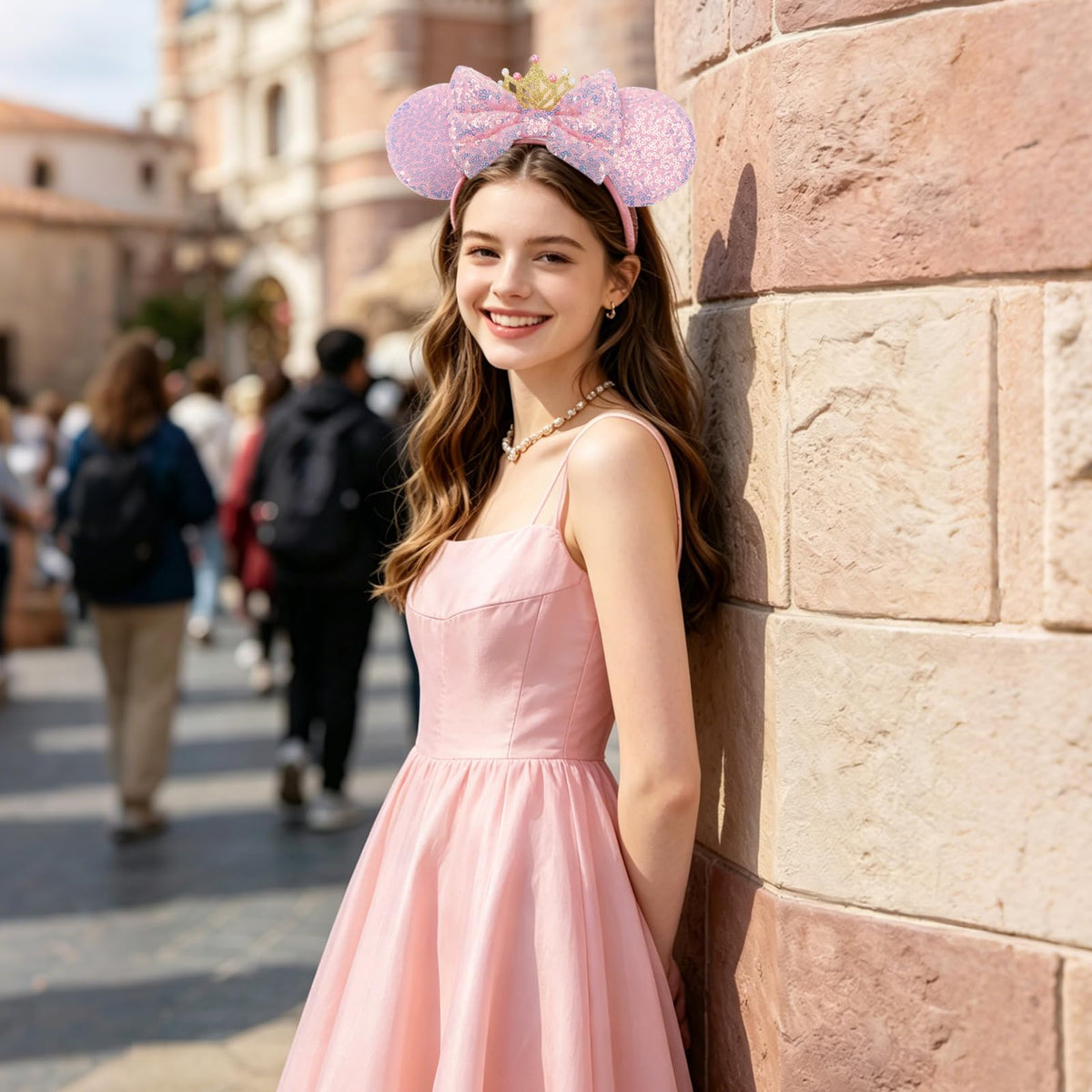 CANMIL headband worn by child in playful setting for styling idea