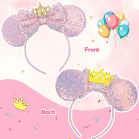 CANMIL crown detail with pearls emphasizing delicate decorative touch