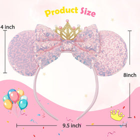 CANMIL headband next to ruler showing compact size and scale