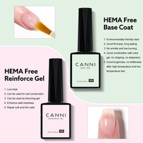 CANNI application in-progress hands using brush for smooth, even coverage