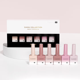 CANNI polish curing under LED lamp illustrating fast, secure set and durability