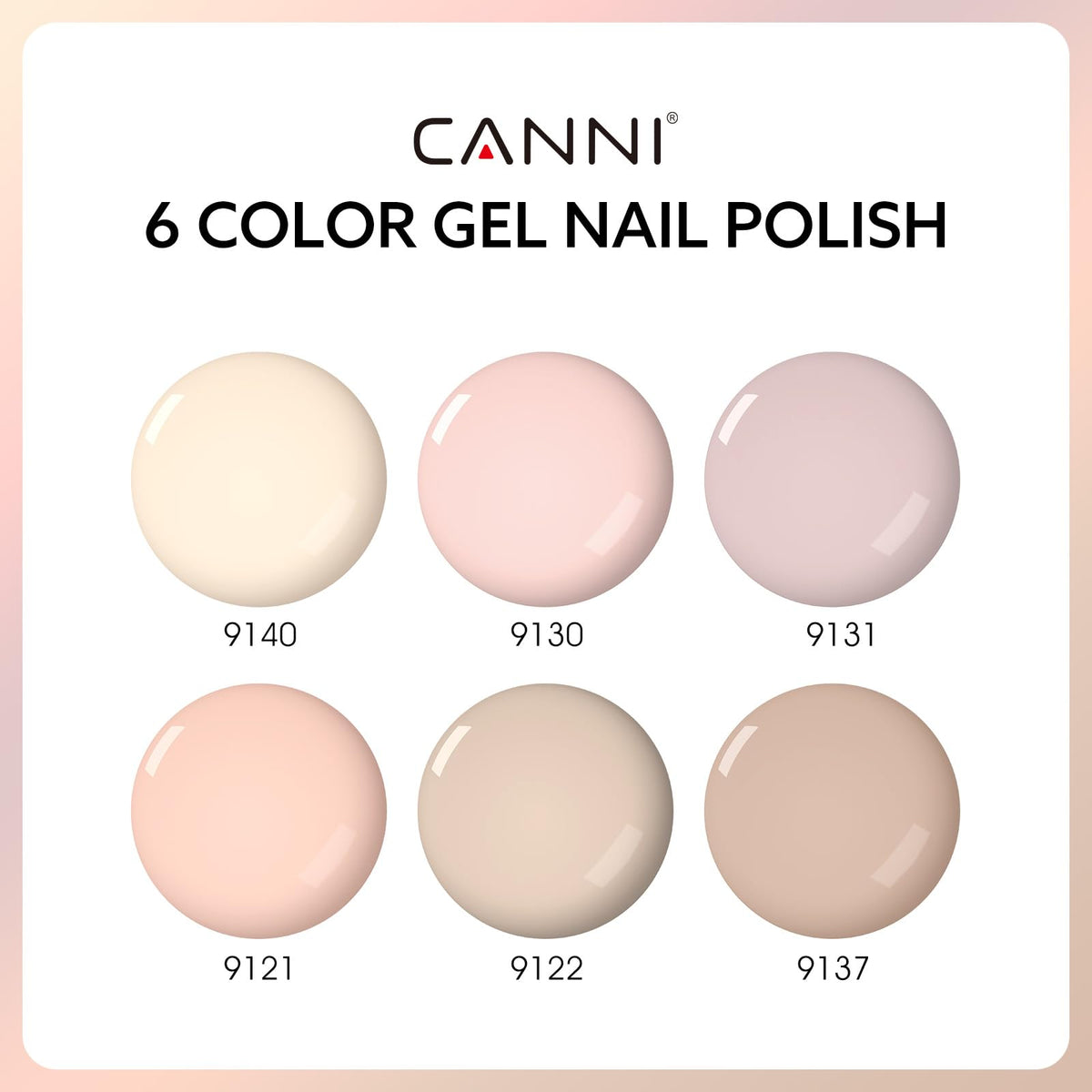 CANNI color-matched bottles lined up clearly labeled for easy identification and organized storage benefit