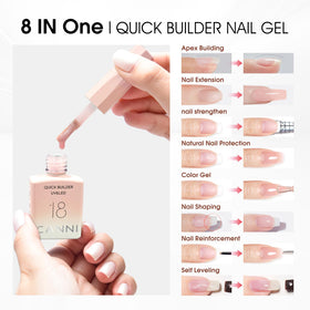 CANNI bottle label close-up highlighting shade and volume, clear identification benefit