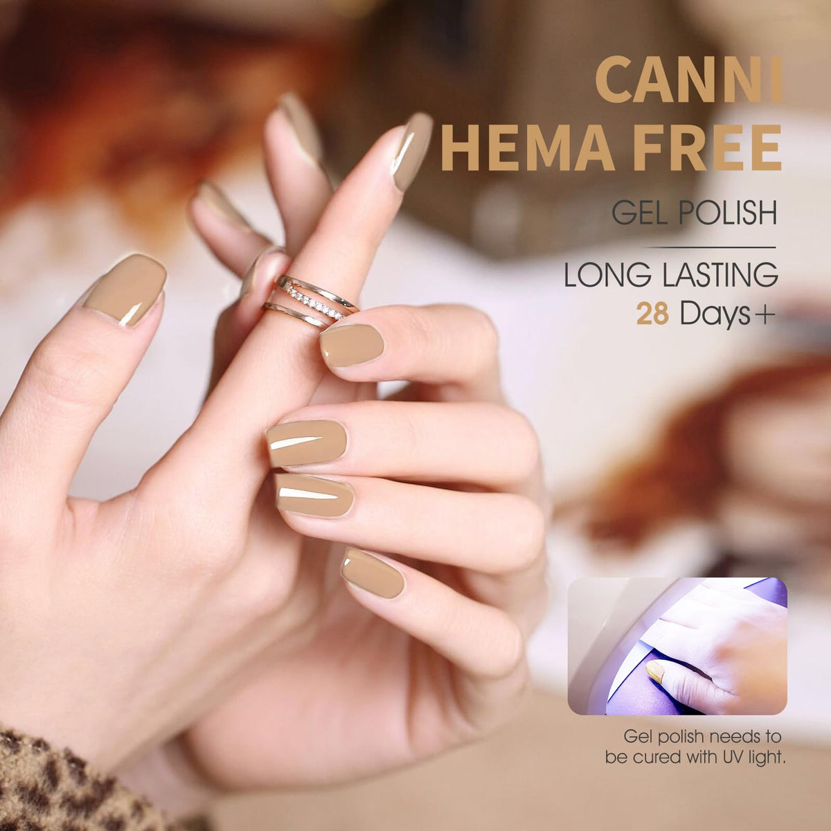 CANNI brush close-up demonstrating smooth application and fuller coverage