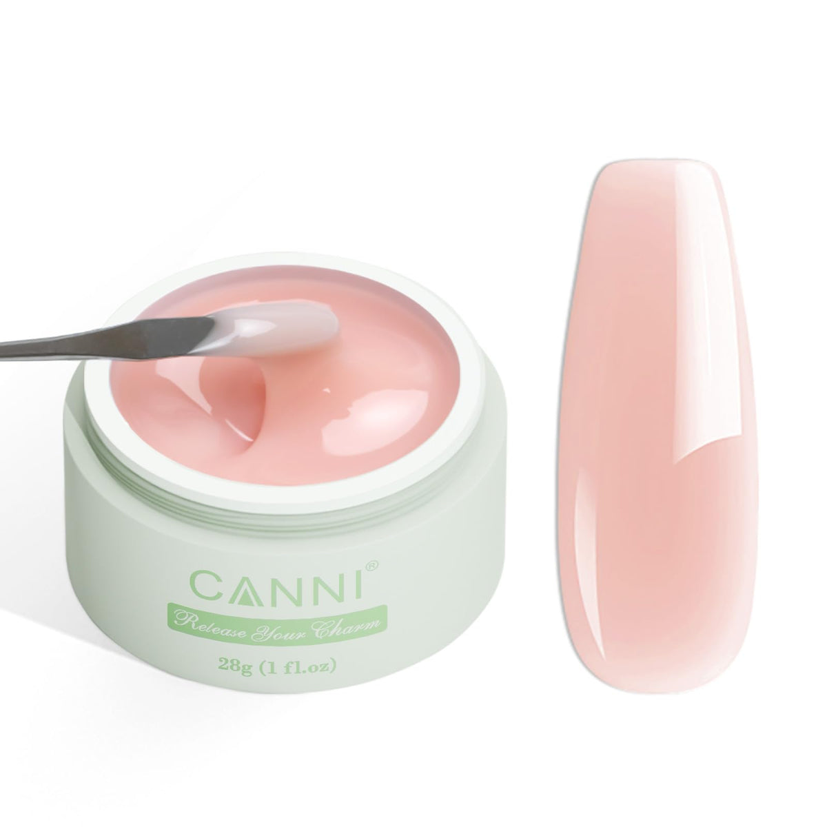 CANNI builder gel front packaging showing size and color benefit