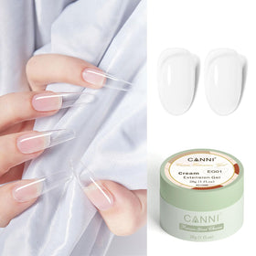 CANNI builder gel jelly texture close-up demonstrates smooth workability