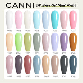 CANNI close-up of 3D crystal label, precise shade identification advantage