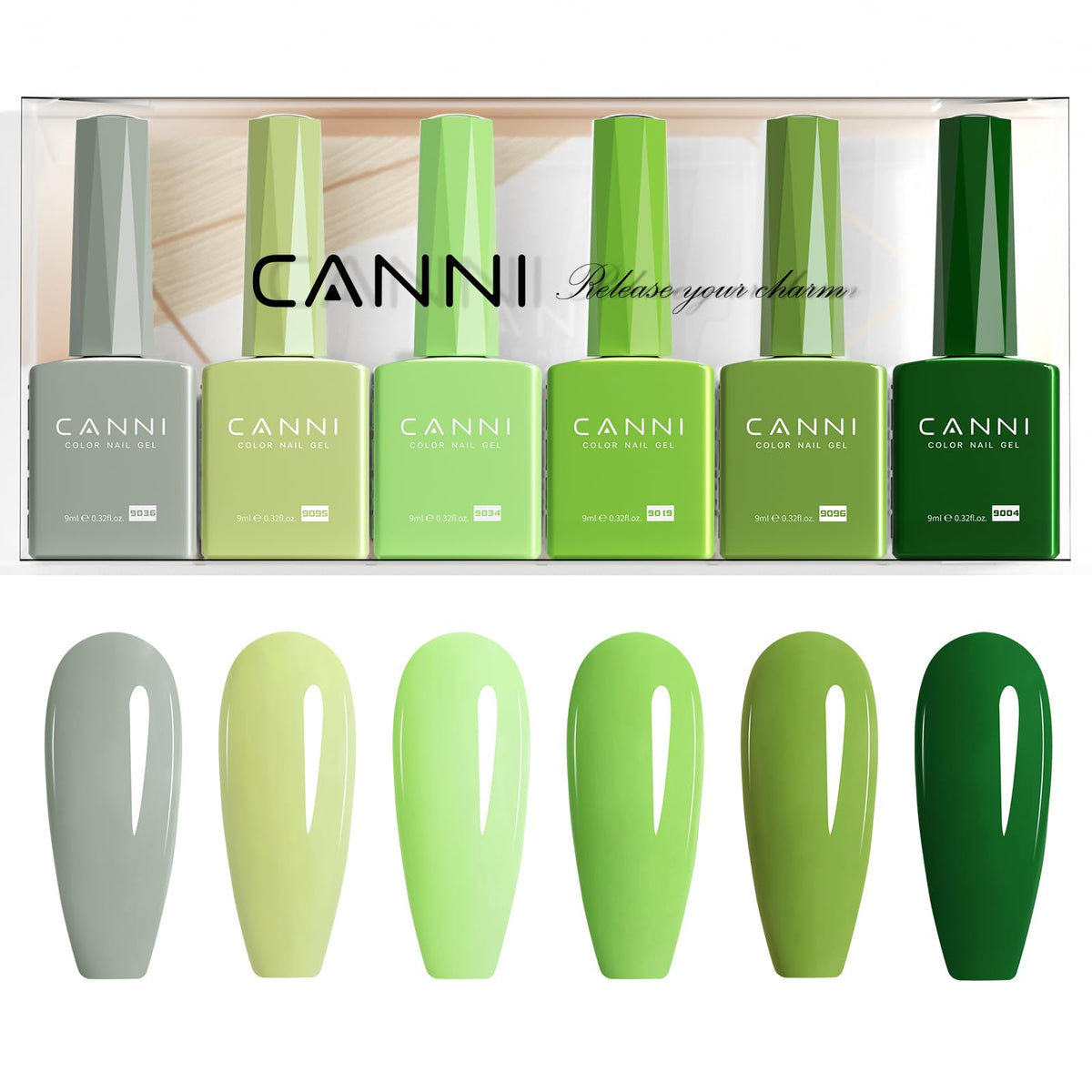 CANNI 3D crystal label detail highlighting decorative and practical labeling