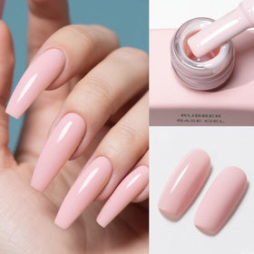 CANNI French manicure finished look presenting neat tips and longevity