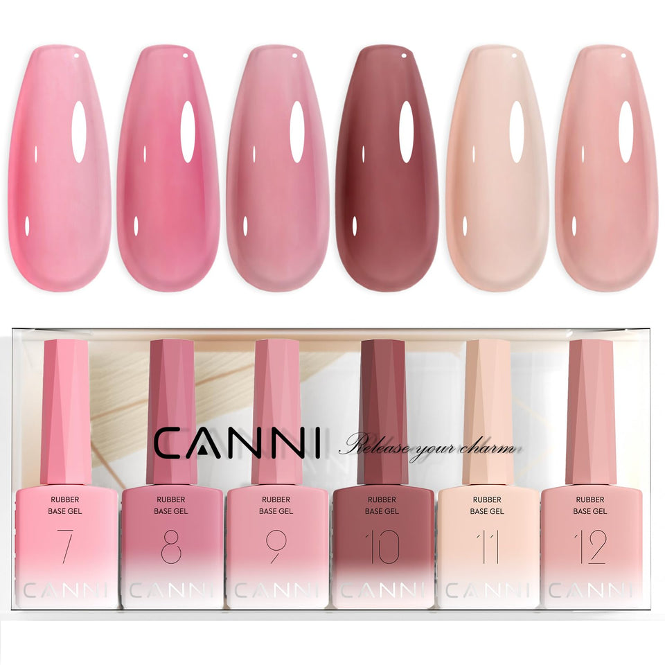 CANNI front packaging showing six color bottles for quick selection