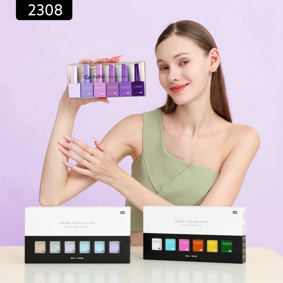 CANNI glossy cured nails demonstrating high-shine salon finish benefit