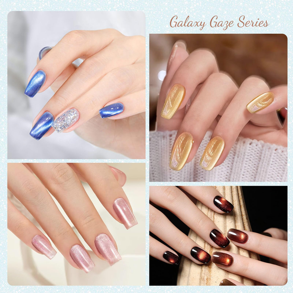 CANNI glitter finish nail tip highlighting sparkle and texture for glam looks