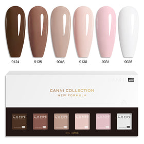 CANNI manicure lifestyle scene with finished nails showing polished natural look benefit