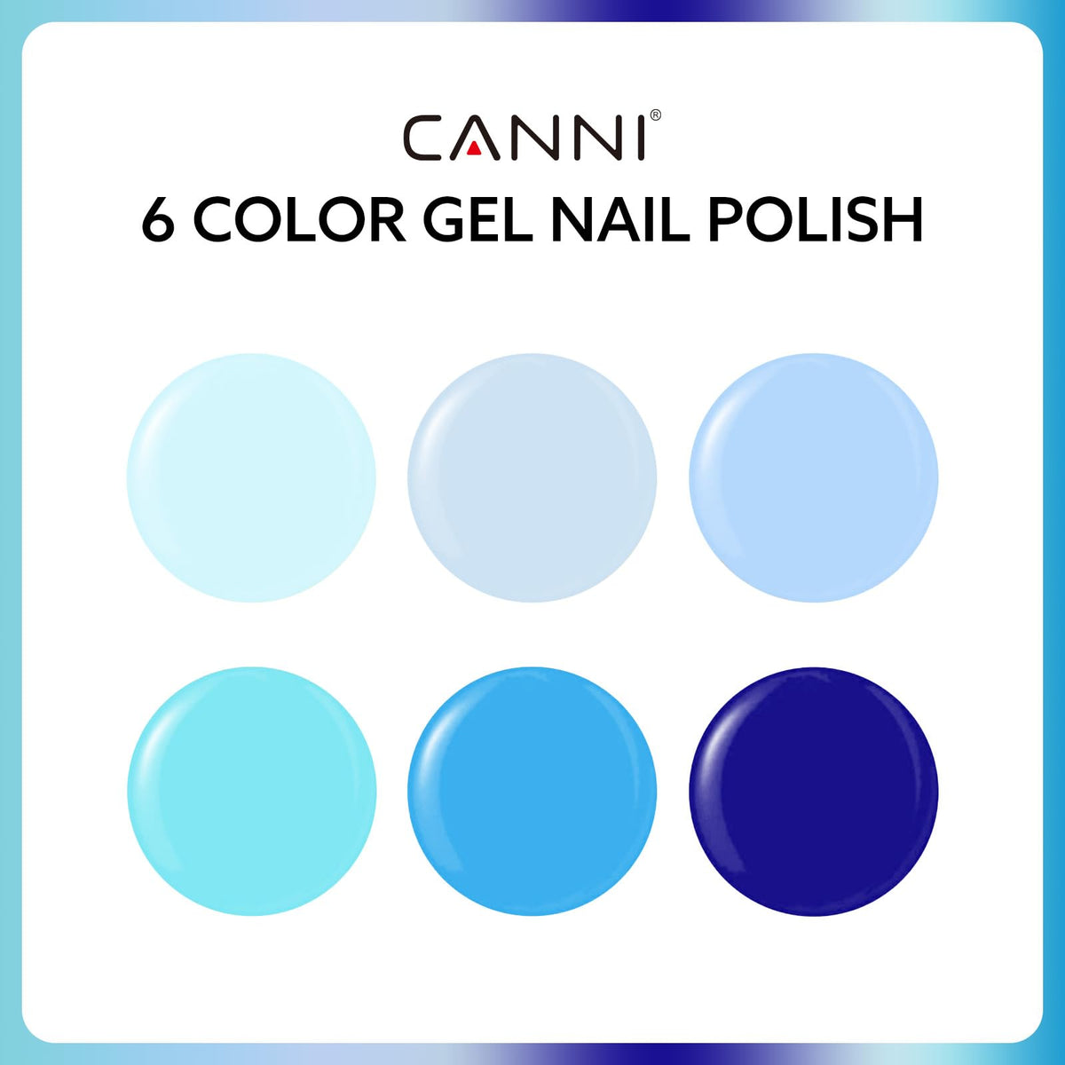 CANNI bottle closeup with 3D crystal label showing accurate color and easy identification