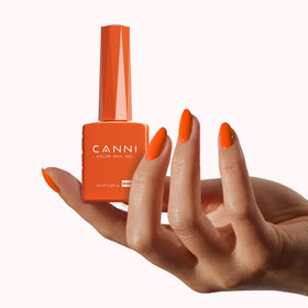 CANNI polished nails close-up showing glossy finish and long-lasting wear