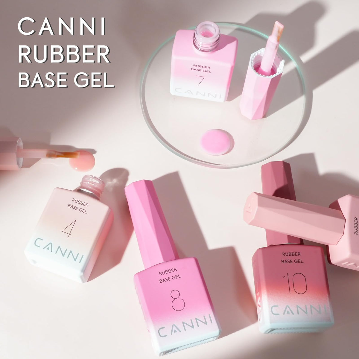 CANNI bottle next to ruler showing 9 ml size for clear scale and value