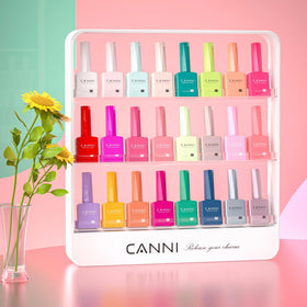 CANNI bottles next to a ruler showing 9ml size scale for storage and travel benefit