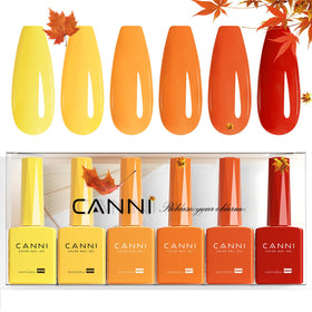 CANNI seasonal lifestyle setting with fall props inspiring manicure ideas