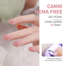 CANNI swatch wheel showing buildable jelly coverage and shade differences