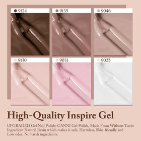 CANNI brush stroke texture close-up showing smooth formula and even application benefit