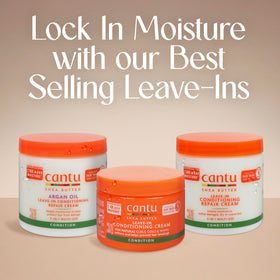Cantu 16oz jar next to everyday objects showing size and value
