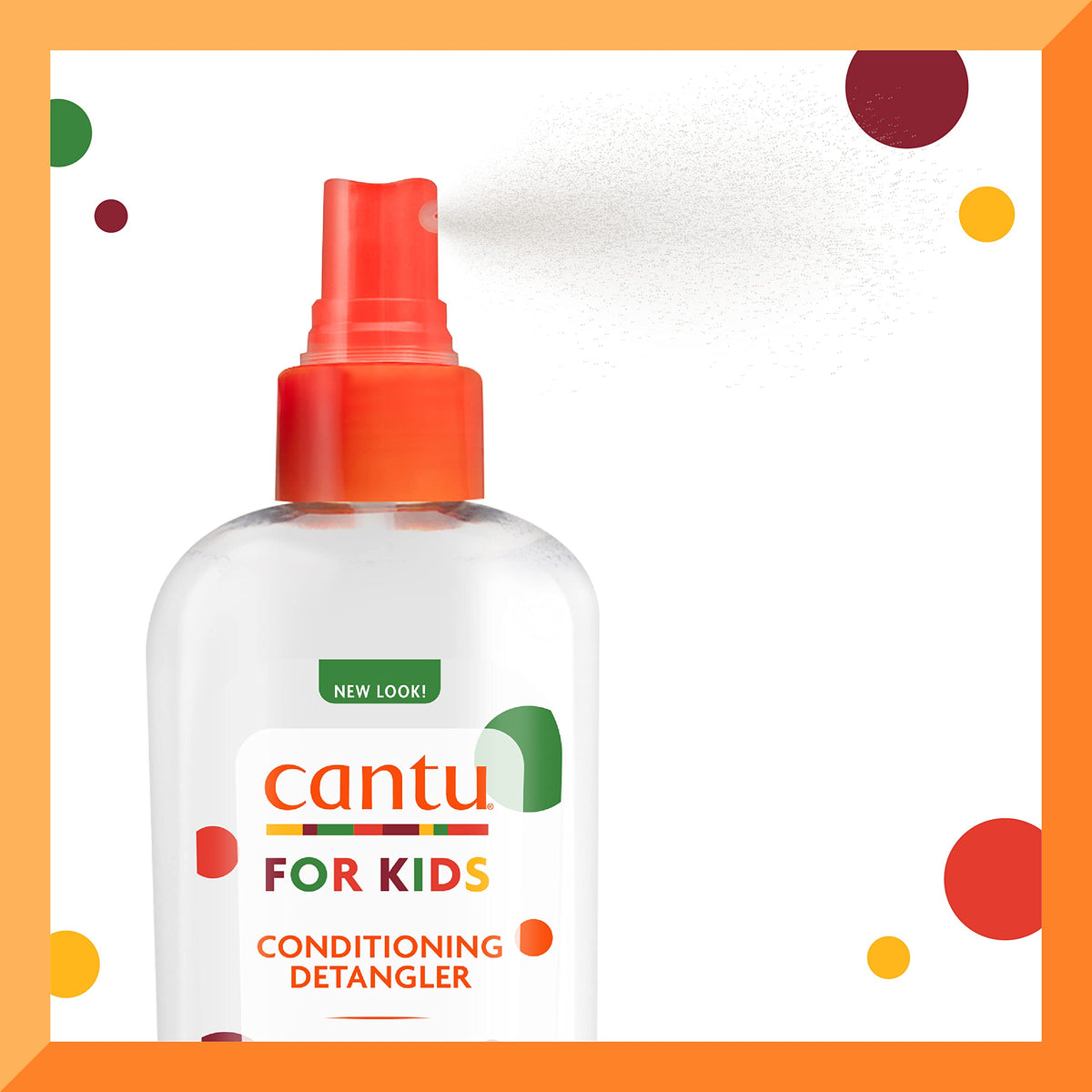 Cantu in-use image with child being gently detangled, reduces breakage