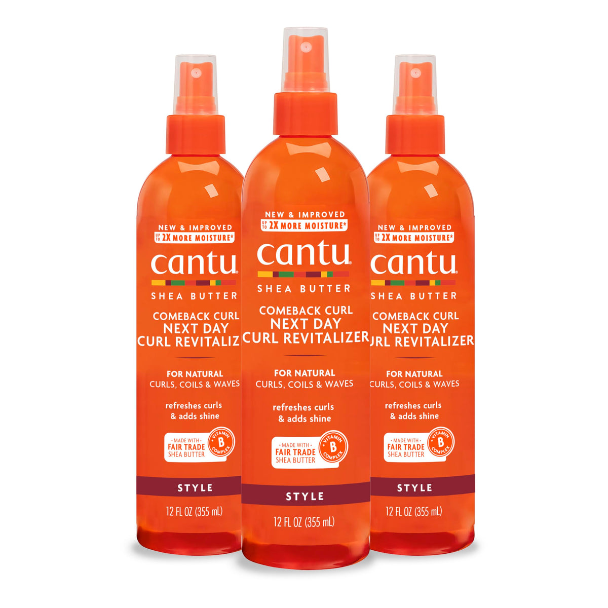 Cantu front packaging showing bottle and branding for easy identification