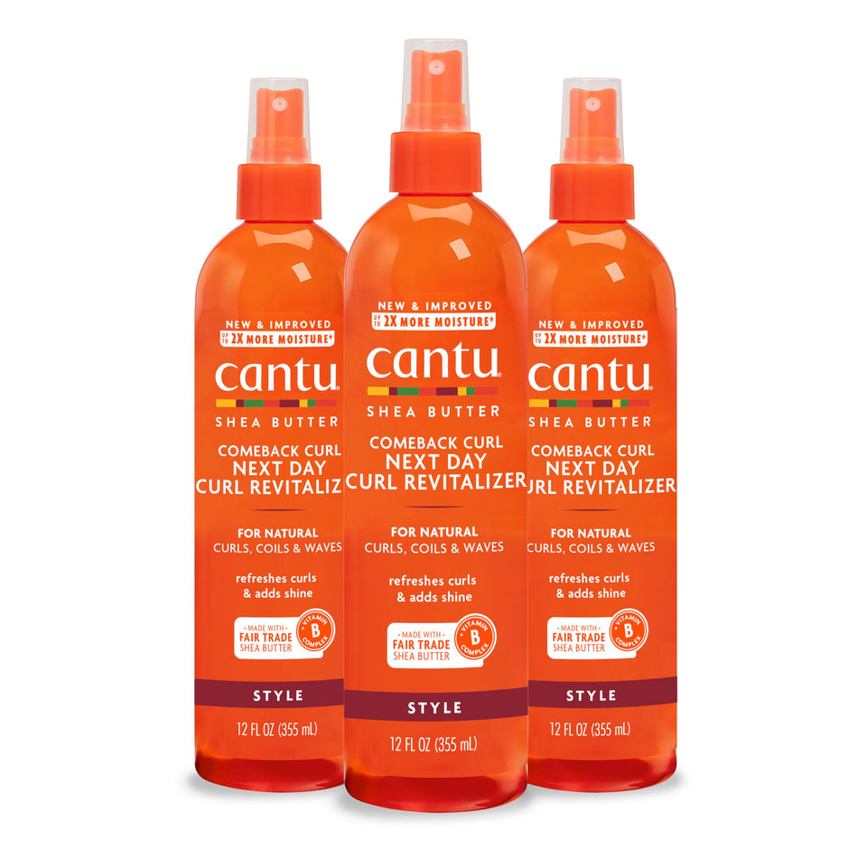 Cantu front packaging showing bottle and branding for easy identification