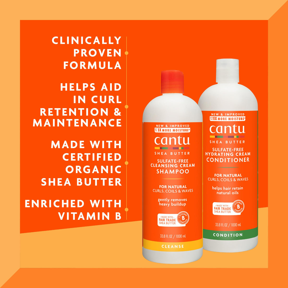Cantu conditioner cream texture close-up showing moisturizing richness