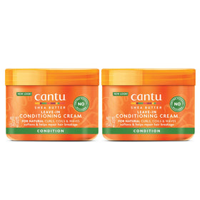 Cantu front packaging showing jars and product benefit