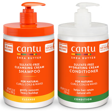 Cantu front packaging showing both bottles, conveying reliable care