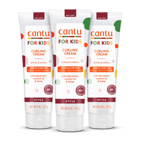 Cantu jar front view showing label and kid-friendly styling benefits