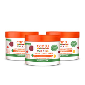 Cantu bottle front view showing label and friendly kids branding for easy identification