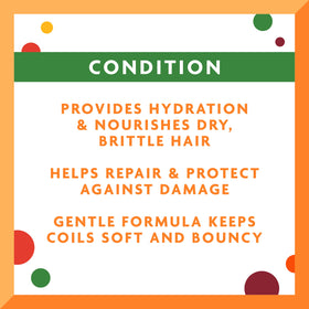 Applying Cantu to damp hair demonstrating quick slip and easier combing benefit